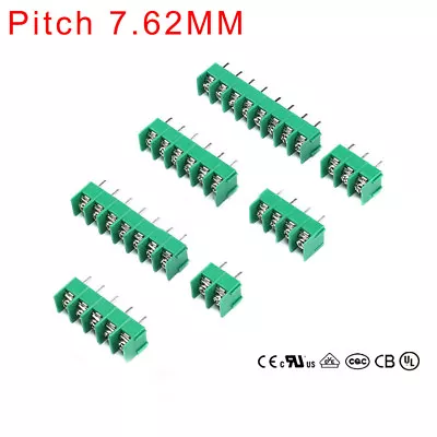 PCB Terminal Block Screw Connector MG/DG/KF7.62 - 2/3/4 Way Pitch 7.6mm 300V 20A • $1.65