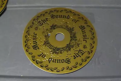 New  The Sound Of Music  Metal Disc 4.75  (4 3/4 ) Music Box Disk • $14.99