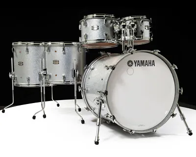 Yamaha Absolute Hybrid Maple 5pc 10/12/14/16/22 Silver Sparkle • $4419.99