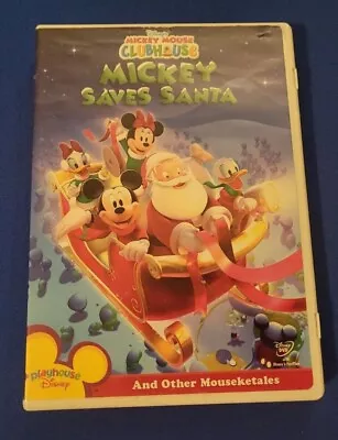 Mickey Mouse Clubhouse - Mickey Saves Santa - Dvd - Disney • $1.98