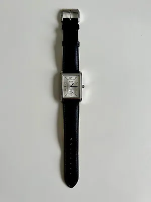 Hugo Boss Watch Metropolis Mens Black Silver Designer 1100 Wrist. RRP £495 • £124.99