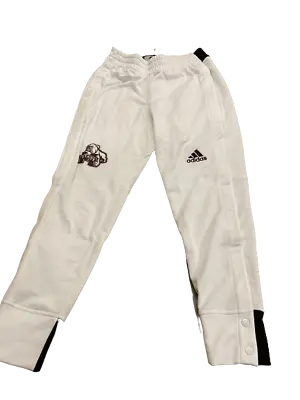 Adidas NCAA Mississippi State Women Warm-up Pants White/Burgundy CF1107  • $29.99
