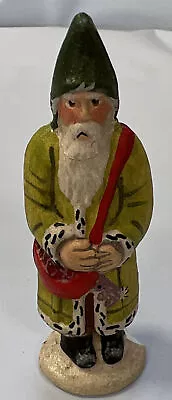 $39.99 • Buy VAILLANCOURT Folk Art - 2002 Miniature 2.75  Santa #79 (Repaired)