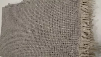 Williams Sonoma Merino Wool Throw Washable Gray  50 X 70 Photo Shoot Sample • $77.99