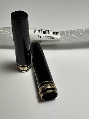 New Montblanc Meisterstuck 117mp Cap Black Resin Gold Trim P/n 01023725 • $55