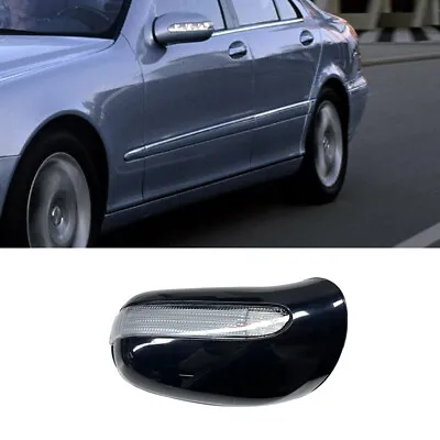 Door Mirror Right Housing Cover W Turn Signal For Mercedes W220 W215 S320 S430 • $44