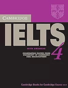 Cambridge IELTS 4 Students Book With Answers: Examina... | Book | Condition Good • £4.31