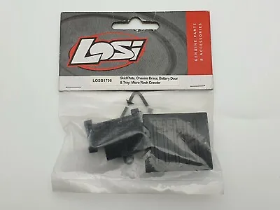 Losi Micro Crawler Skid Plate Chassis Brace Battery Door Tray LOSB1708 OZRC JC • £15.50