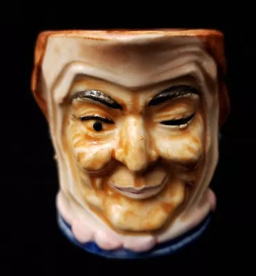 VINTAGE Fine Toby Mug COURT JESTER - Made In JAPAN - Hand Painted  China Ware  • $15