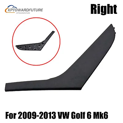 Right Side Interior Door Trim For Pull Handle Fits 2009-2013 VW Golf 6 Mk6 • $14.09