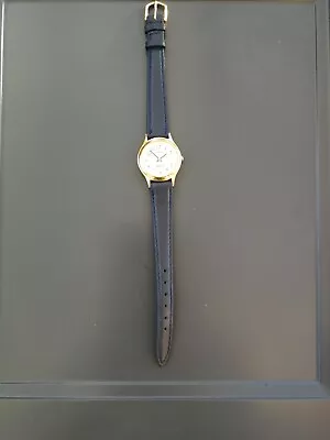 Lorus Ladies' Lumibrite  Dial Black Coloured Leather Strap Xl. 190m Length  • £12