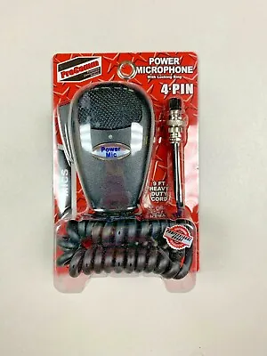 Procomm Psm4pm Cb Radio Power Hand Microphone 4 Pin For Cobra Uniden • $28.99