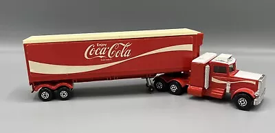 Vintage Matchbox Superkings K-31 Peterbilt Tractor K-17 Trailer Coca Cola 1970s • $39.95