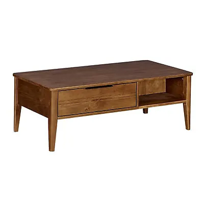 MUSEHOMEINC Mid Century Modern Rectangular Coffee Table With Drawer (Open Box) • $164.34