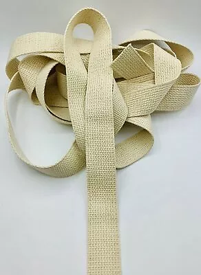 TRIMPLACE COTTON WEBBING 1-1/2 ---NATURAL 10 Yards • $20.93