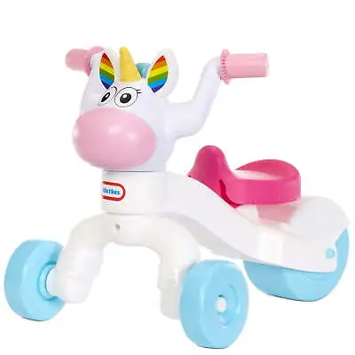 Little Tikes® Go & Grow™ Unicorn Indoor Outdoor Multicolor Ride-On Scoot Helps • $31.98