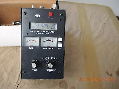 MFJ-259B  1.8 MHz-170MHz SWR Analyser - HF/VHF Analyser • £195