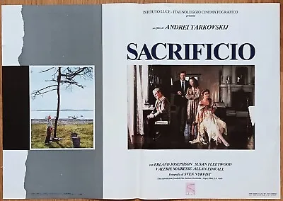 $52.47 • Buy The Sacrifice ORIGINAL Italian Photobusta '86 POSTER  Andrei Tarkovsky Offret  D