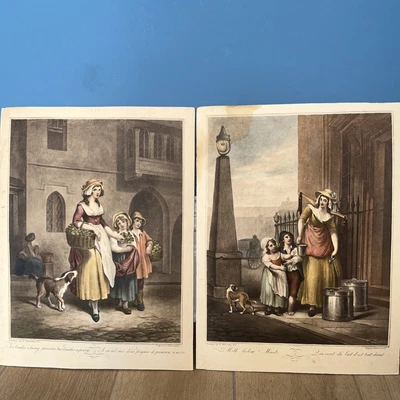 £20 • Buy Cries Of London Prints Numbers 1,3,6,7,8,9,10,11,12