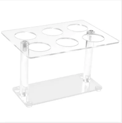 £8 • Buy 1pcs 6 Holes Acrylic Ice Cream Cone Stand Holder Transparent/Chip Cone HoldJY