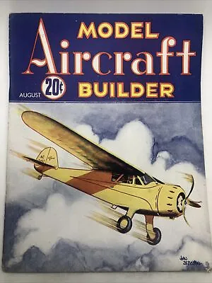 Model Aircraft Builder Magazine August • $26.42