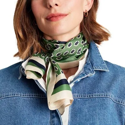 Joules Womens Windsor Silk Scarf • £37.26