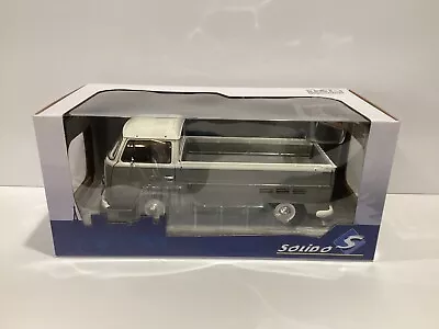 1/18 Solido 1968 Volkswagen Gray & White T2 Pick-Up Truck • $59.99