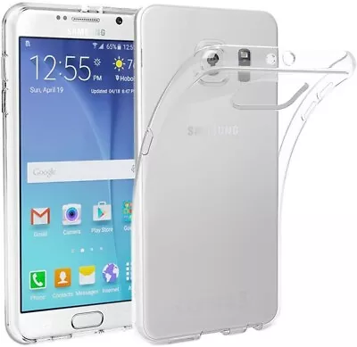 For SAMSUNG GALAXY S6 CLEAR CASE SHOCKPROOF ULTRA THIN GEL SILICONE TPU COVER • $8.75
