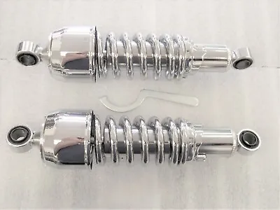 Honda VTX1300 Heavy Duty Chrome Short Bobber Shocks 11  • $209.99