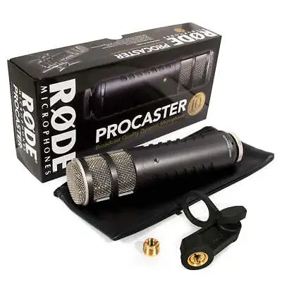 RODE Procaster Dynamic Studio | Podcast | Broadcast Microphone W/ XLR Connection • $175