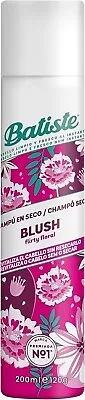 Batiste Dry Shampoo In Blush 200ml Floral & Flirty Fragrance Spray To Refresh • £4.05