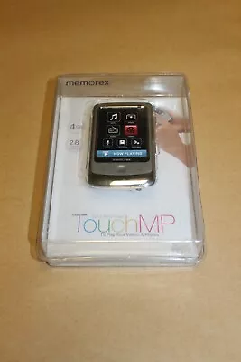 Memorex Touch Mp 4gb MP3 MP4 Player (Silver) Brand New In Original Packaging • $32.50