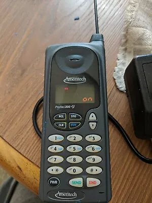 Vintage Motorola Profile 300 With 2 Charger Cords Ameritech • $10