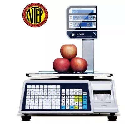 VisionTechShop DLP-300 Label Printing Scale Pole Display 30/60lbs Capacity • $1095