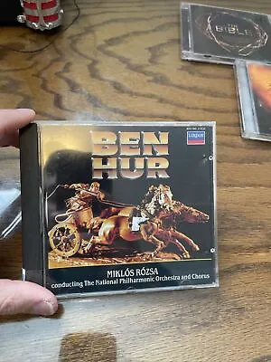 Ben Hur Miklos Rozsa & The National Philharmonic Orchestra London Decca 1985 • $12.99