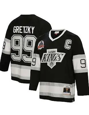 Los Angeles Kings Wayne Gretzky Mitchell & Ness Authentic Black Home Jersey • $199.99