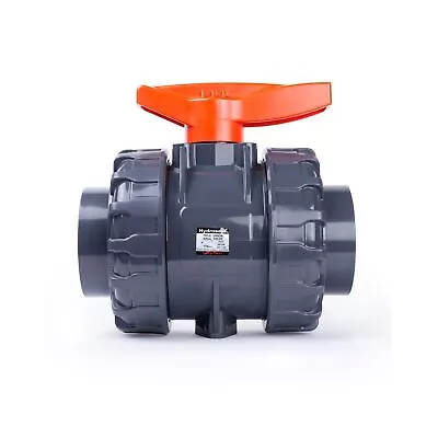 HYDROSEAL Kaplan 4  PVC True Union Ball Valve With Full Port ASTM F1970 EPD... • $329.85