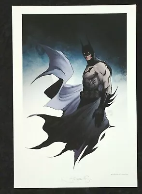 BATMAN ART PRINT MICHAEL TURNER & PETER STEIGERWALD - SIGNED 13x19 • $79.99