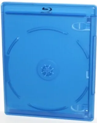 Set Of 5 Blu-Ray Empty Single Replacement Cases - Holds 1 Disc • $5.75