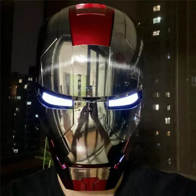 MARVEL Wearable BLOC Iron Man MK5 Helmet Voice-controlled Cosplay Props • $172.89