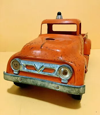 Vintage Pressed Steel Antique Toy Tonka State Hi-Way Pickup Truck • $104.24