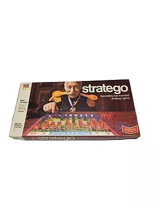 1970's Stratego Vintage Board Game Milton Bradley • $16