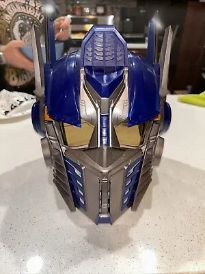 Transformer Optimus Prime Talking & Voice Changing Mask Helmet 2006 Hasbro Works • $20