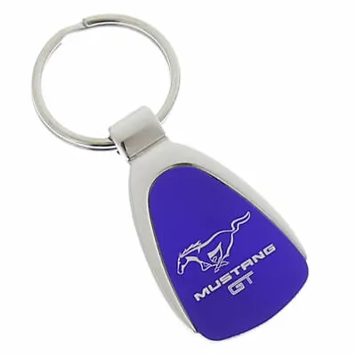Ford Mustang GT Tear Drop Key Ring (Blue) • $15.95