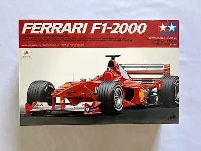 Tamiya Ferrari F1-2000 Grand Prix Collection No.48 #20048 1/20 Scale Model Kit • $50