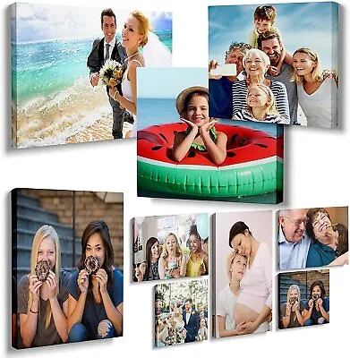 Custom Canvas Prints With Your Photo Personalized Canvas Wall Art Home Décor • $119.99
