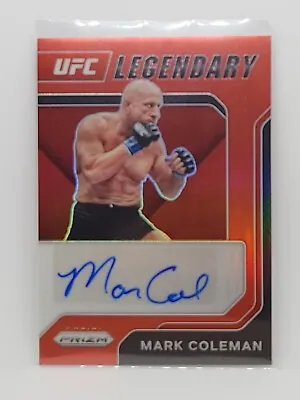 2023 Panini Select Mark Coleman Legendary Auto Red /99 • $23.95