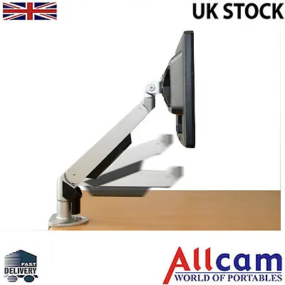Gas Spring Desk Mount Bracket For LCD TV / Monitors Weight Capacity:1.7~5kg • £79.98