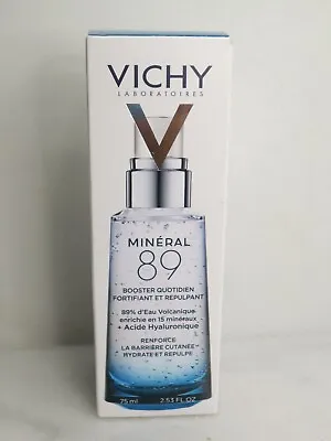 Vichy Mineral 89 Fortifying And Plumping Daily Booster 2.53 Oz Boxed • $28
