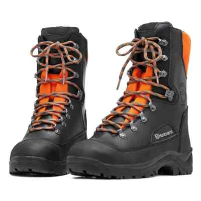 £129.99 • Buy Husqvarna Chainsaw Leather Safety Boots Class1  UK 9.5  RRP £219.00